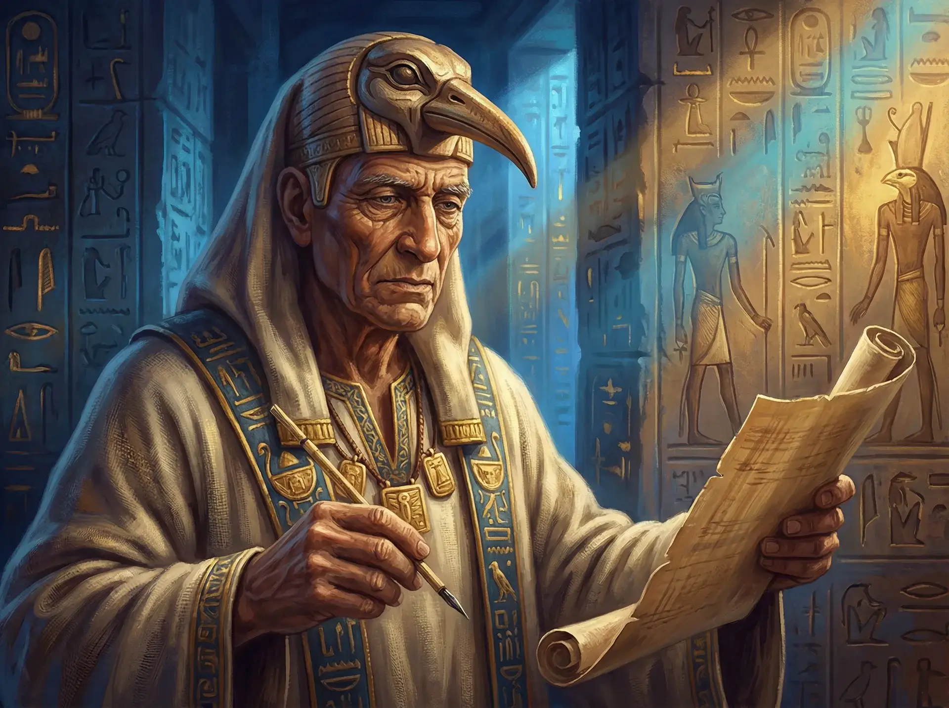 澳洲幸运五 - 大祭司智慧神托特