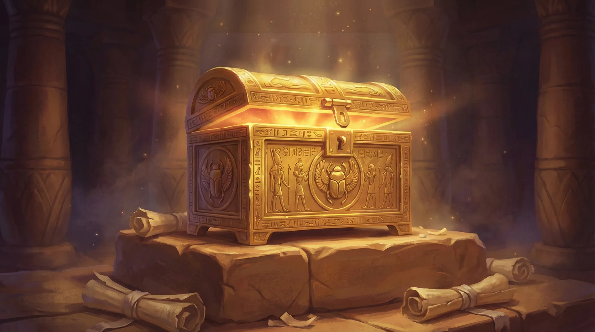 澳洲幸运五 - 神庙黄金宝箱意见箱